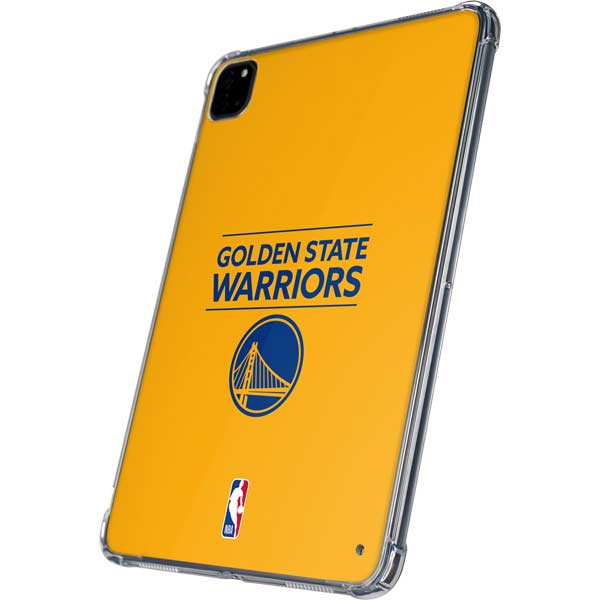 NBA Golden State Warriors Standard - Yellow iPad Pro 11in (2024) Clear Case