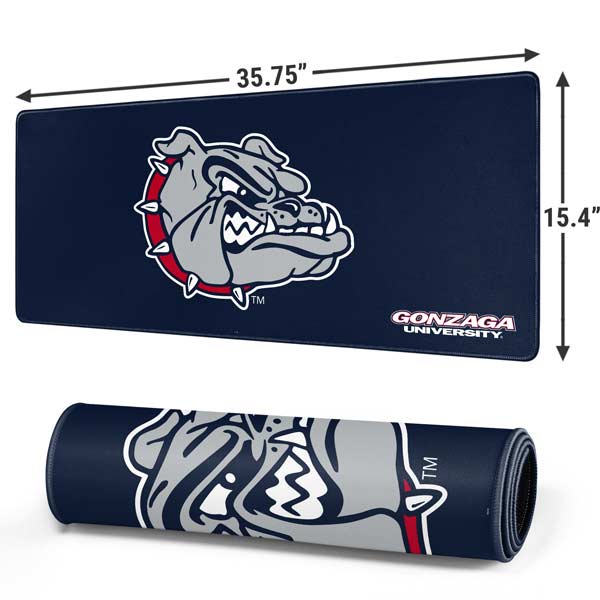 Gonzaga University Bulldog Logo Gaming Mouse Pad