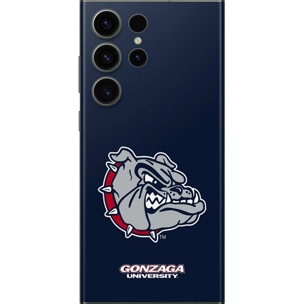 Gonzaga University Bulldog Logo Galaxy Skins