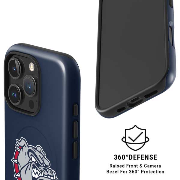 Gonzaga University Bulldog Logo iPhone 16 Pro Magsafe Impact Case