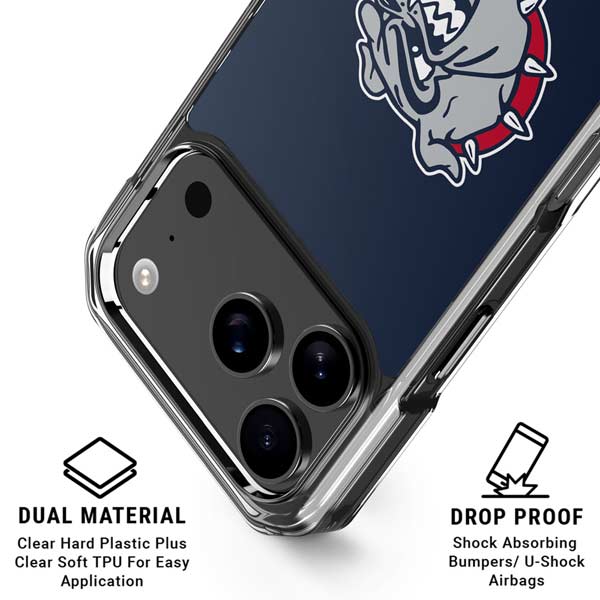 Gonzaga University Bulldog Logo iPhone 17 Pro MagSafe Case
