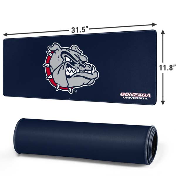 Gonzaga University Bulldog Logo Gaming Mouse Pad
