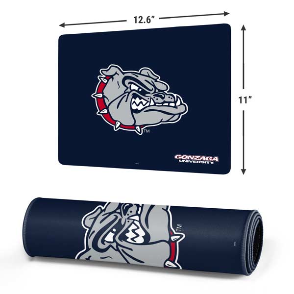 Gonzaga University Bulldog Logo Gaming Mouse Pad