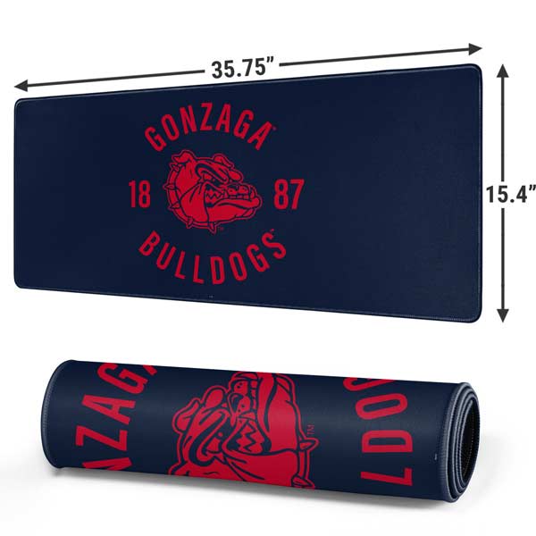 Gonzaga University Bulldogs 1887 Gaming Mouse Pad