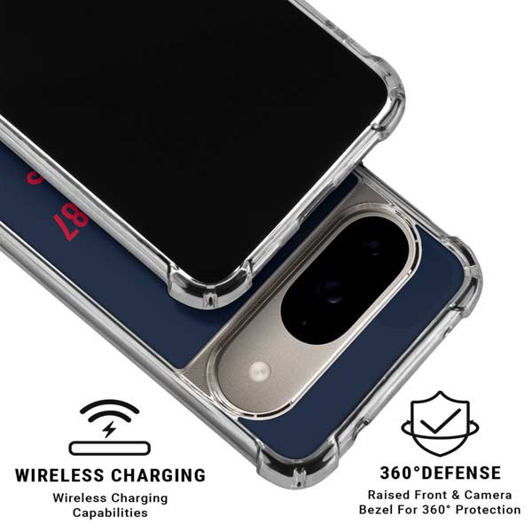 Gonzaga University Bulldogs 1887 Google Pixel 10 Clear Case