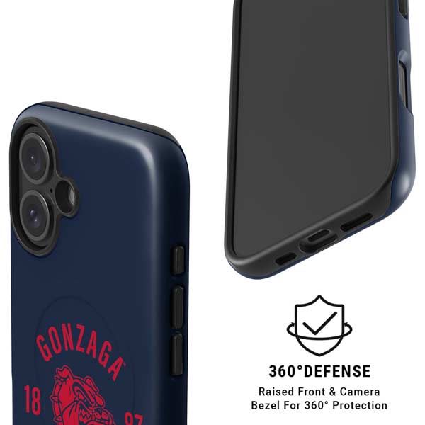 Gonzaga University Bulldogs 1887 iPhone 16 Plus Magsafe Impact Case