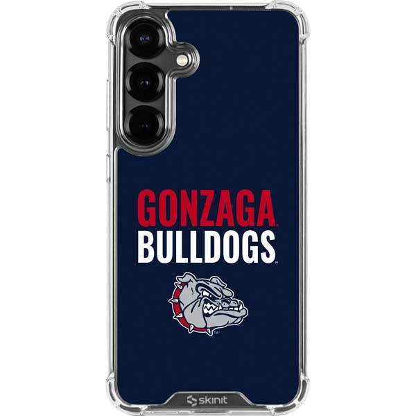 Gonzaga University Bulldogs Bold Galaxy S26 Clear Case