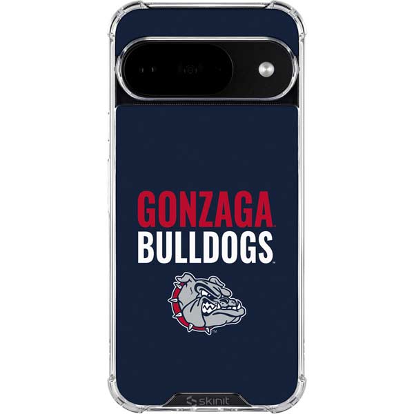 Gonzaga University Bulldogs Bold Google Pixel 10 Clear Case