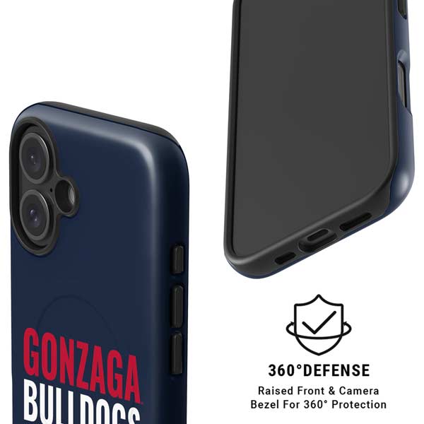 Gonzaga University Bulldogs Bold iPhone 16 Magsafe Impact Case