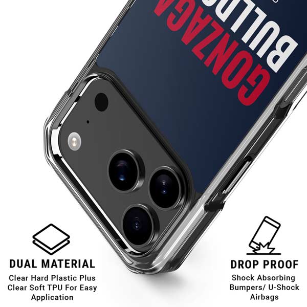 Gonzaga University Bulldogs Bold iPhone 17 Pro Max MagSafe Case
