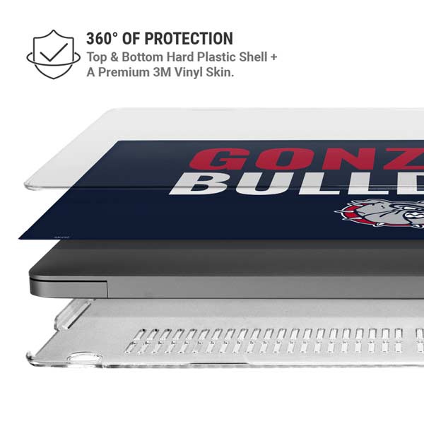 Gonzaga University Bulldogs Bold MacBook Cases
