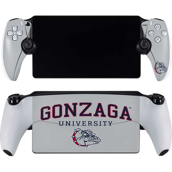 Gonzaga University Collegiate Text PlayStation PS5 Skins