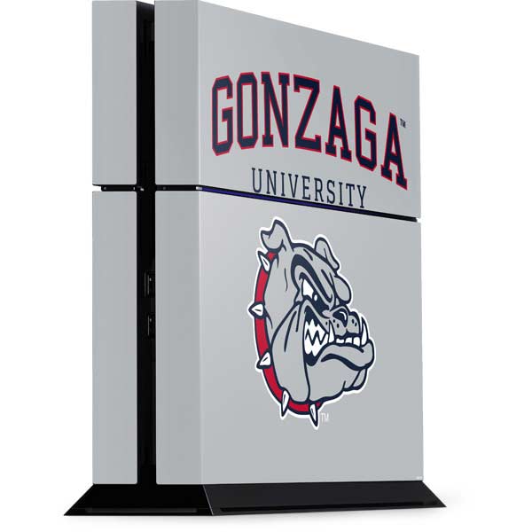 Gonzaga University Collegiate Text PlayStation PS4 Skins