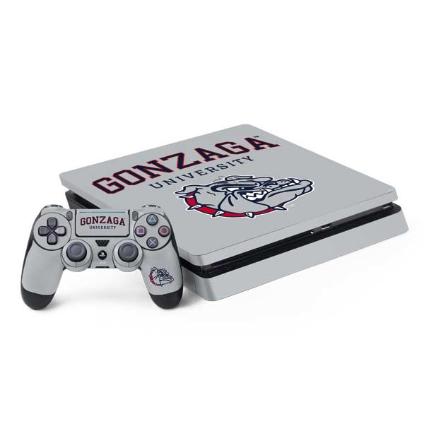 Gonzaga University Collegiate Text PlayStation PS4 Skins