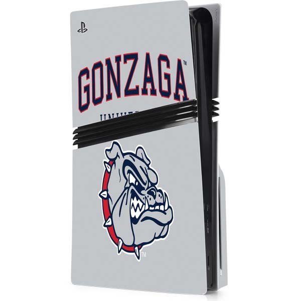 Gonzaga University Collegiate Text PlayStation PS5 Skins