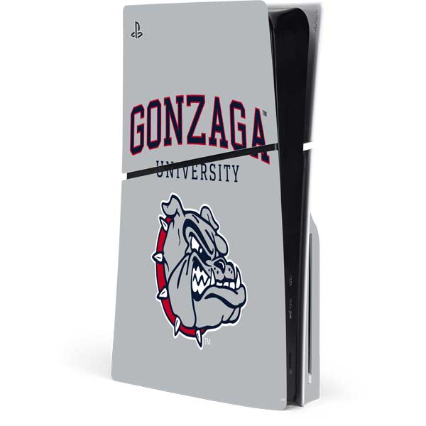 Gonzaga University Collegiate Text PlayStation PS5 Skins