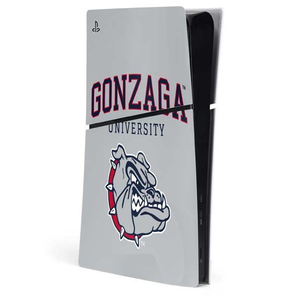 Gonzaga University Collegiate Text PlayStation PS5 Skins