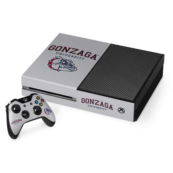 Gonzaga University Collegiate Text Xbox One Skins