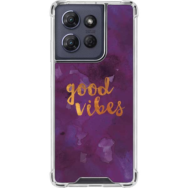 Good Vibes Moto G Play 5G (2025) Clear Case