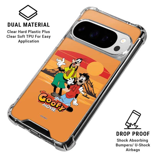 Disney Goof Family Trip Google Pixel 10 Pro XL Clear Case