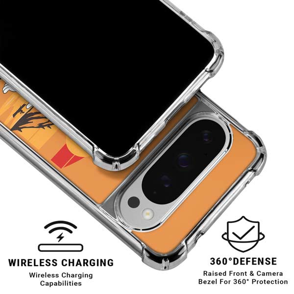 Disney Goof Family Trip Google Pixel 10 Pro XL Clear Case