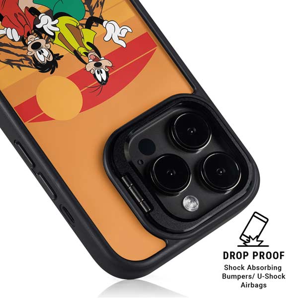 Disney Goof Family Trip iPhone 14 Pro Kickstand Case