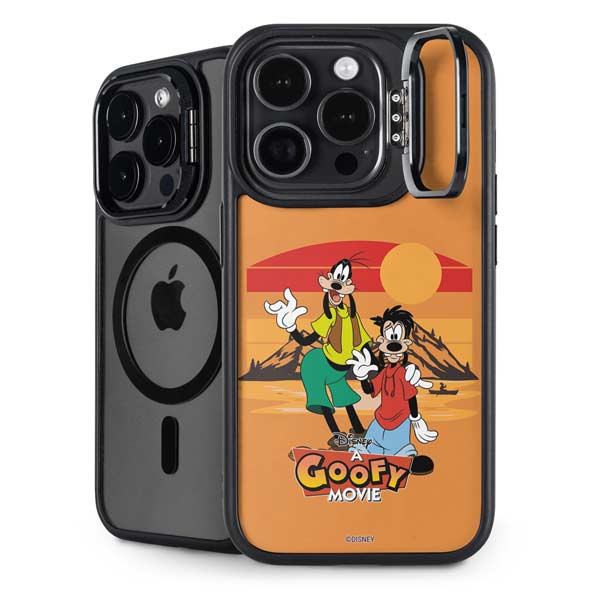 Disney Goof Family Trip iPhone 14 Pro Max Kickstand Case