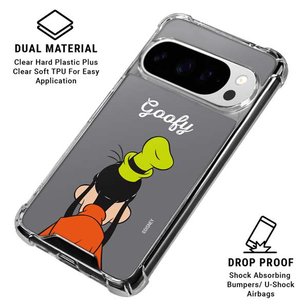 Disney Friends Goofy Backwards Google Pixel 10 Pro XL Clear Case