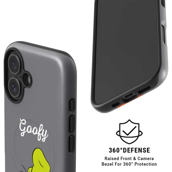 Disney Friends Goofy Backwards iPhone 16 Magsafe Impact Case
