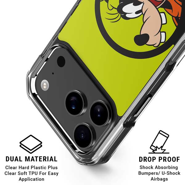 Disney Friends Goofy iPhone 17 Pro Clear Case