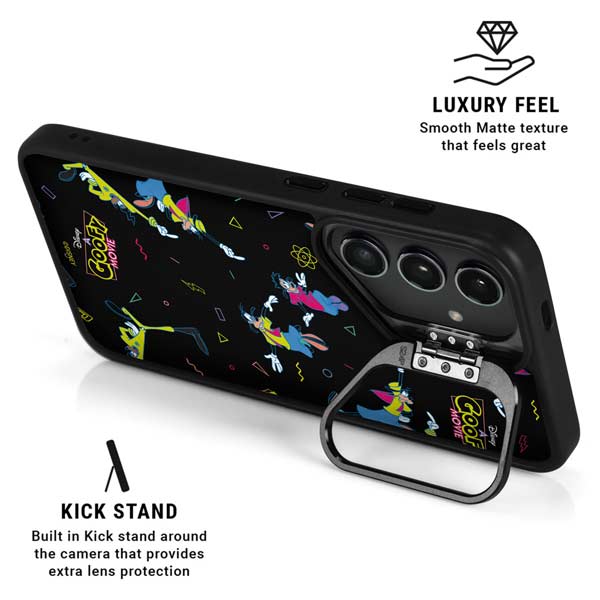 Disney Goofy Movie Pattern Galaxy S26 Ultra Kickstand Case