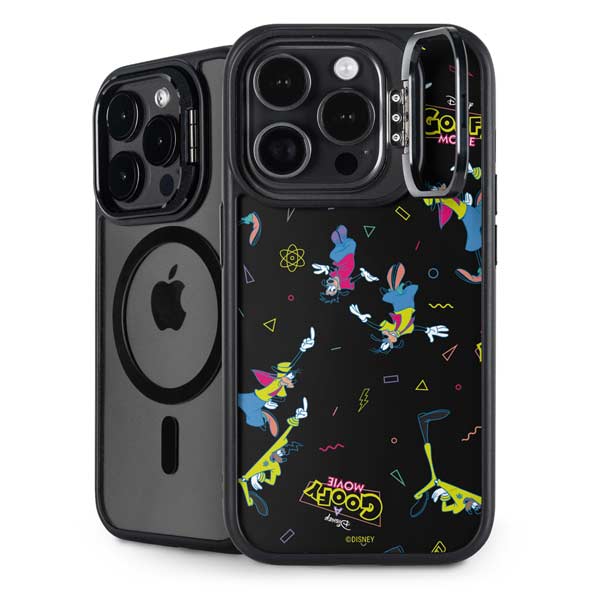 Disney Goofy Movie Pattern iPhone 14 Pro Max Kickstand Case