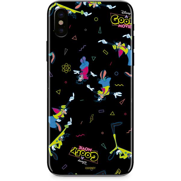 Disney Goofy Movie Pattern iPhone XS Skin