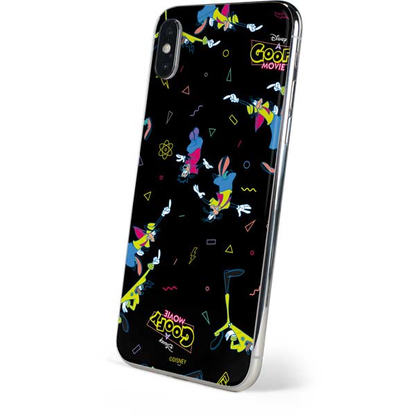 Disney Goofy Movie Pattern iPhone XS Skin