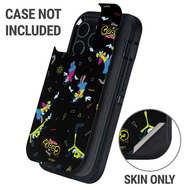 Disney Goofy Movie Pattern Otterbox Defender iPhone Skin