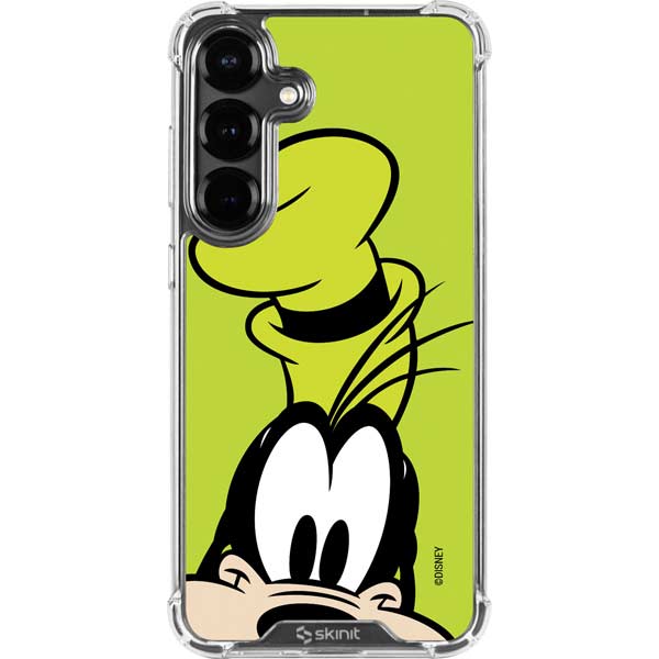 Disney Friends Goofy Up Close Galaxy S26 Plus Clear Case