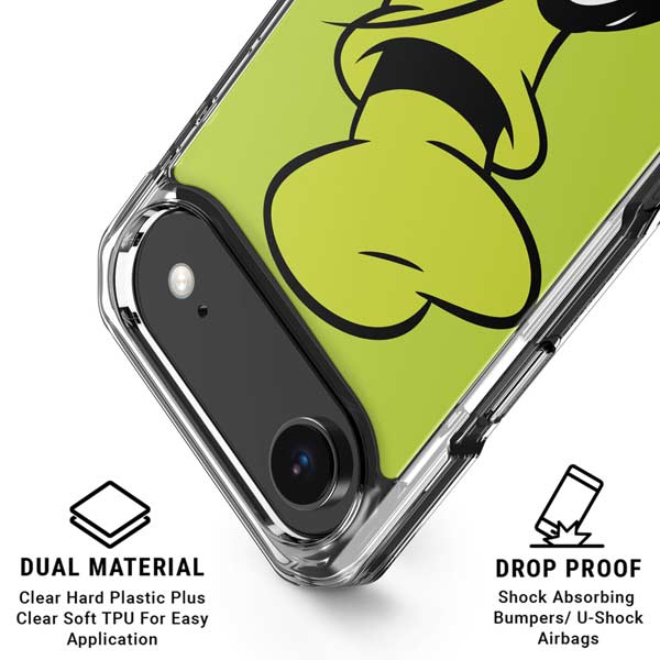 Disney Friends Goofy Up Close iPhone 17 Air Clear Case