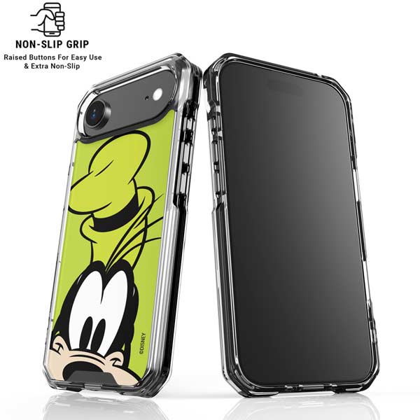 Disney Friends Goofy Up Close iPhone 17 Air Clear Case