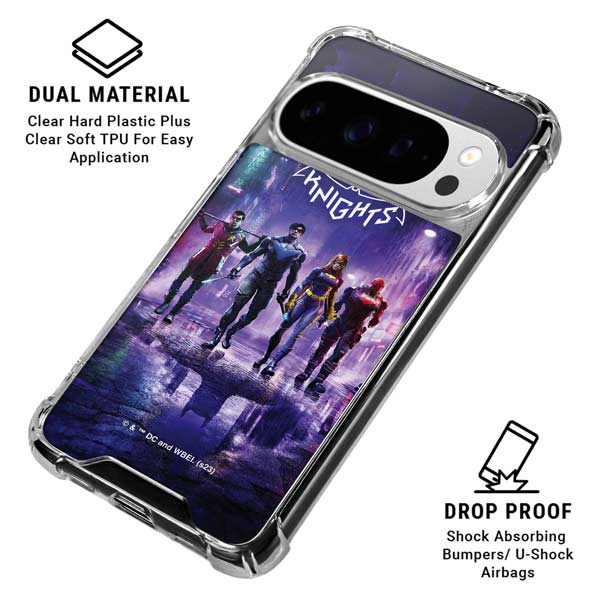 DC Comics Gotham Knights Characters Google Pixel 10 Pro XL Clear Case