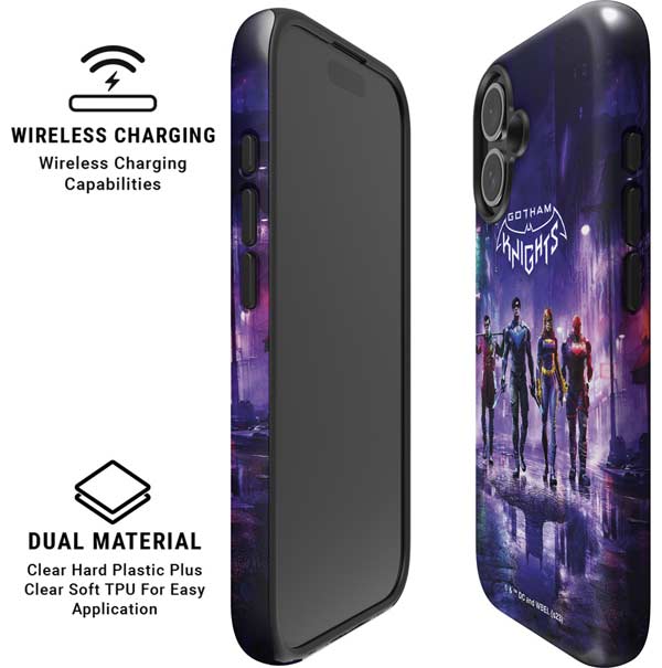 DC Comics Gotham Knights Characters iPhone 16 Magsafe Impact Case