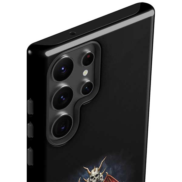 Gothic Dragon & Skull Cross by Sarah Richter Galaxy S23 Ultra Pro Case