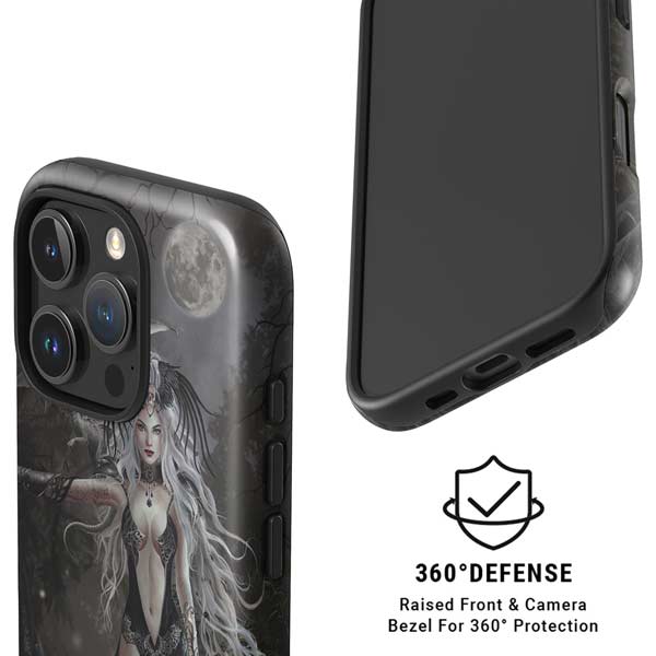 Gothic Princess with Silver Dragon by Nene Thomas iPhone 16 Pro Magsafe Impact Case