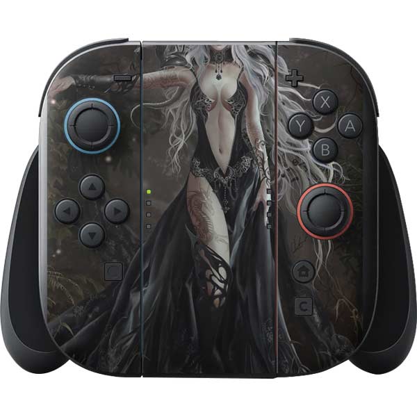 Gothic Princess with Silver Dragon by Nene Thomas Nintendo Switch 2 (2025) with Joy-Con Skin