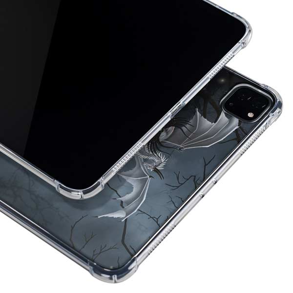 Gothic Queen with Silver Dragon by Nene Thomas iPad Pro 11in (2024) Clear Case