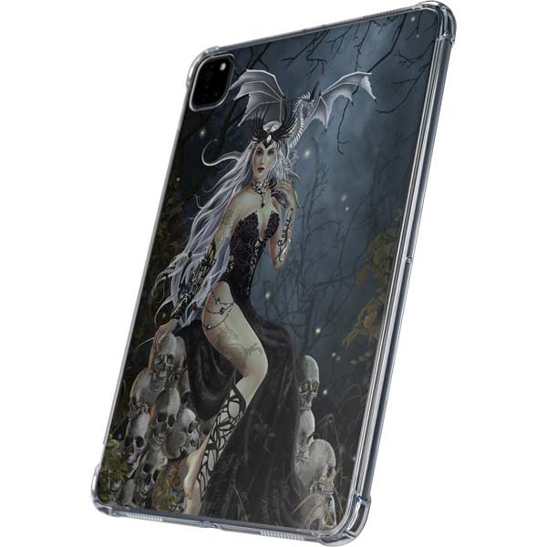 Gothic Queen with Silver Dragon by Nene Thomas iPad Pro 11in (2024) Clear Case