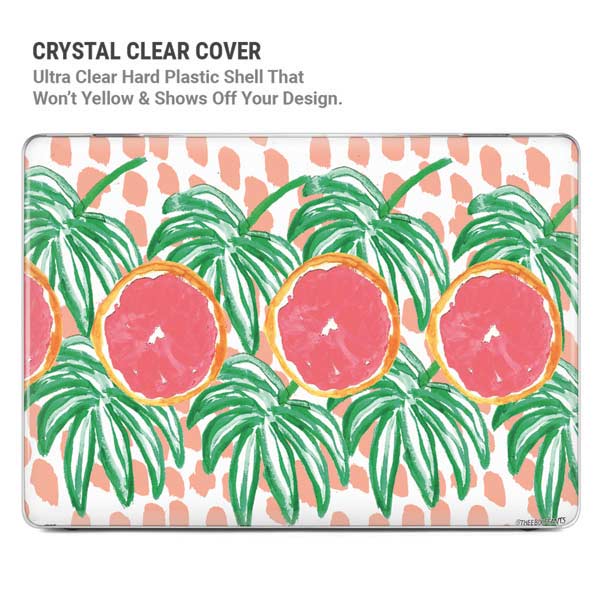 Bouffants and Broken Hearts Graphic Grapefruit MacBook Pro 14in (2021-24) Case plus Skin