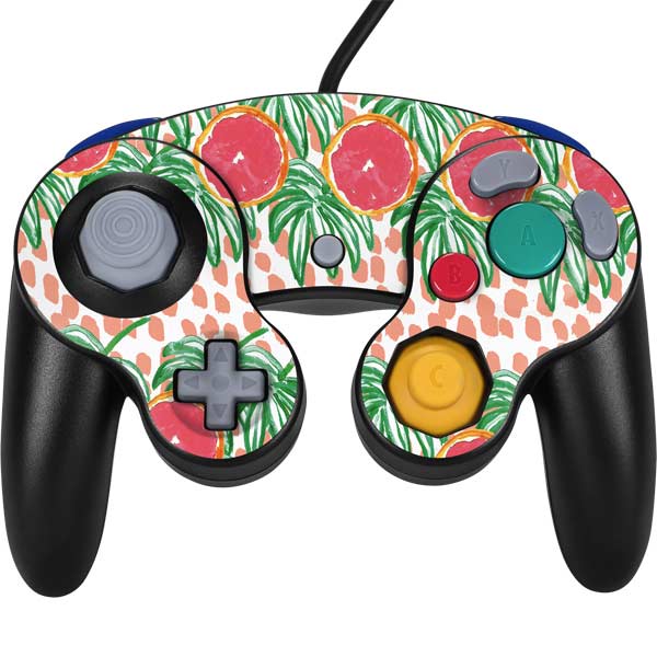 Bouffants and Broken Hearts Graphic Grapefruit Nintendo Skins