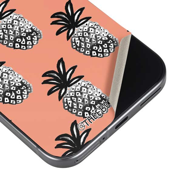 Bouffants and Broken Hearts Gray Scale Pineapple Google Pixel 10 Pro XL Skin