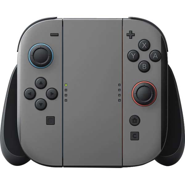 Gray Nintendo Switch 2 (2025) with Joy-Con Skin