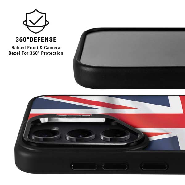 Great Britain Flag Galaxy S26 Plus Kickstand Case